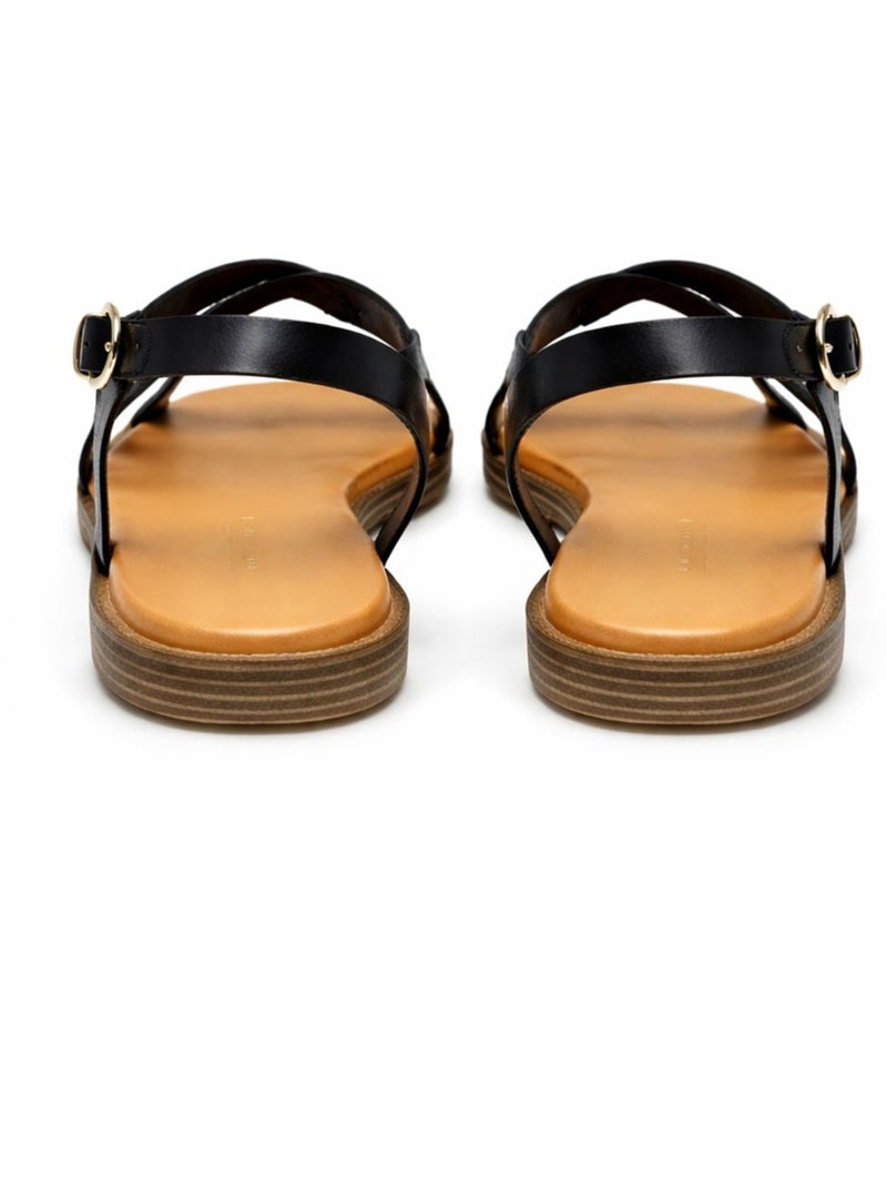 Sandalias Kebello Negro Negro - Kiabi