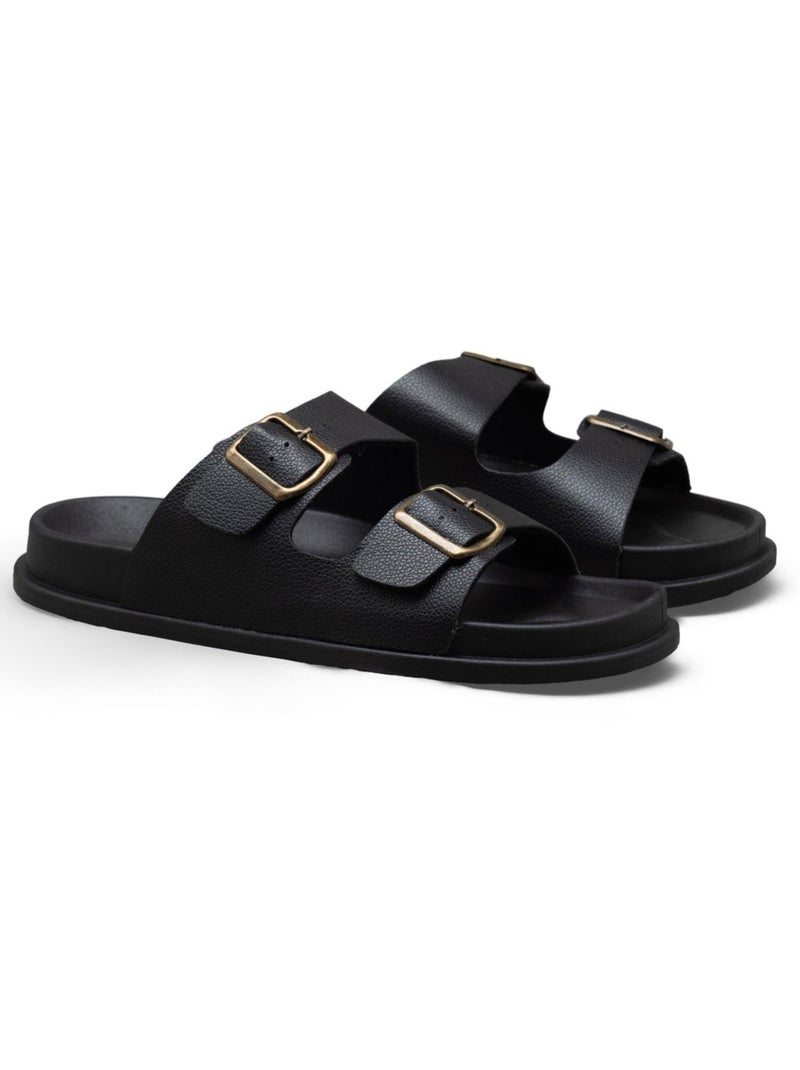 Sandalias Kebello Negro Negro - Kiabi
