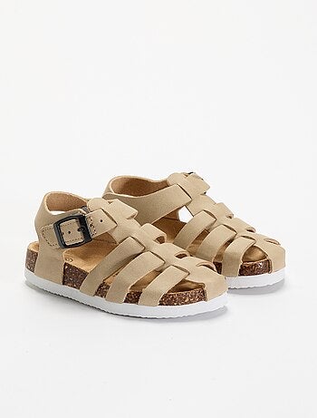 Sandalias lisas con hebillas