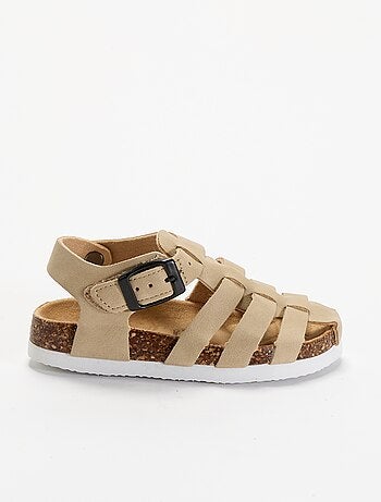 Sandalias lisas con hebillas