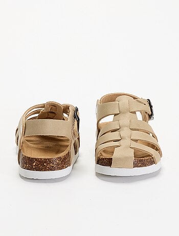 Sandalias lisas con hebillas