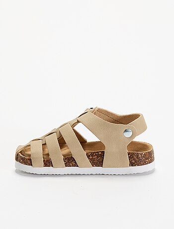Sandalias lisas con hebillas