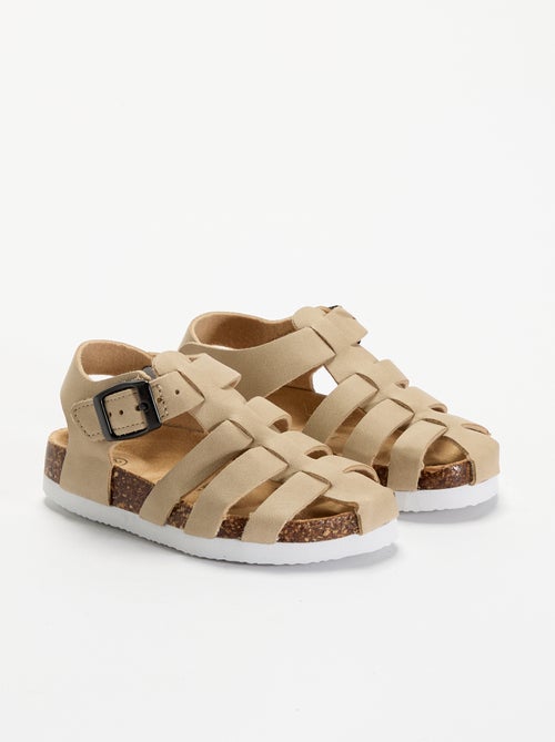 Sandalias lisas con hebillas - Kiabi Sandalias lisas con hebillas - Kiabi