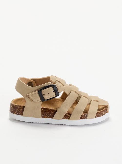 Sandalias lisas con hebillas - Kiabi Sandalias lisas con hebillas - Kiabi