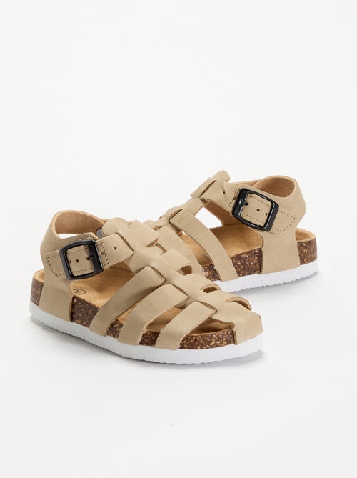 Sandalias lisas con hebillas - Kiabi Sandalias lisas con hebillas - Kiabi