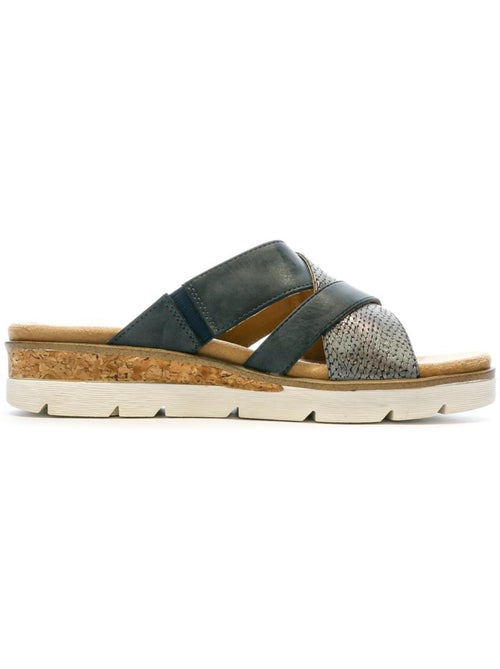 Sandalias marinas relife para mujer - Kiabi