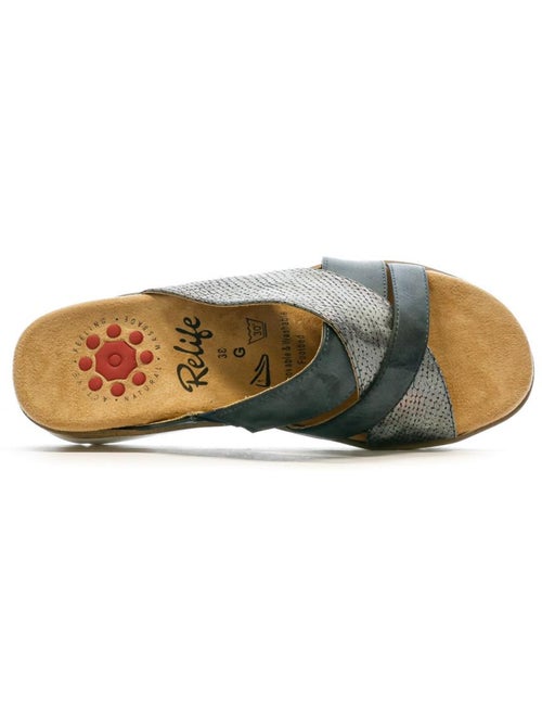 Sandalias marinas relife para mujer - Kiabi