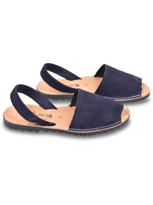 Sandalias Menorquinas Cuero Auténtico OZABI España - Kiabi Sandalias Menorquinas Cuero Auténtico OZABI España - Kiabi