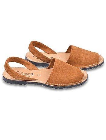 Sandalias Menorquinas Cuero Auténtico OZABI España