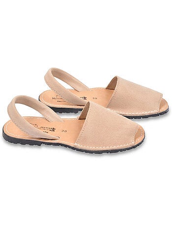 Sandalias Menorquinas Cuero Auténtico OZABI España