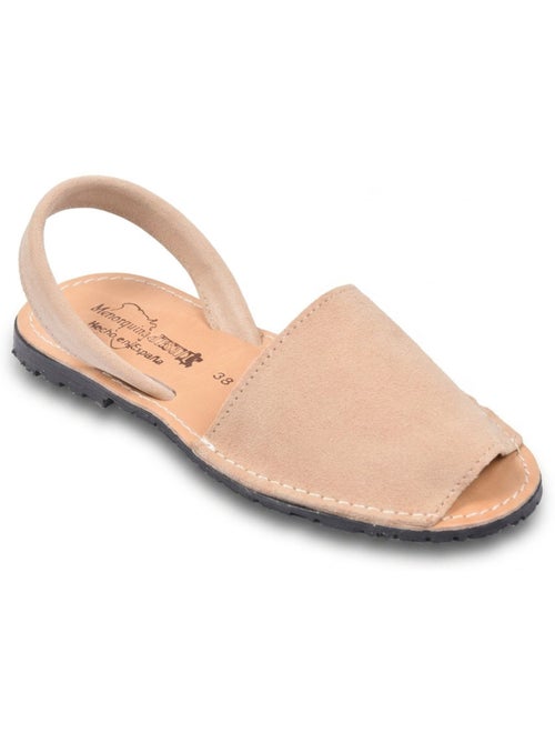 Sandalias Menorquinas Cuero Auténtico OZABI España - Kiabi Sandalias Menorquinas Cuero Auténtico OZABI España - Kiabi