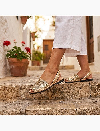 Sandalias Menorquinas Cuero Genuino España OZABI