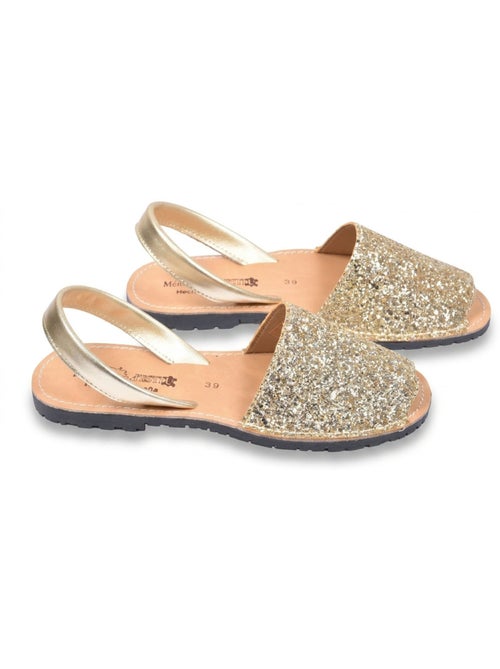 Sandalias Menorquinas Cuero Genuino España OZABI - Kiabi Sandalias Menorquinas Cuero Genuino España OZABI - Kiabi