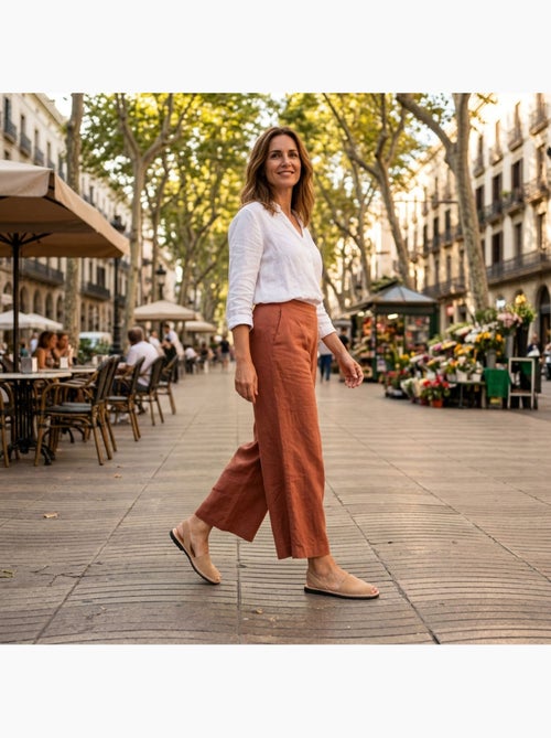 Sandalias Menorquinas Cuero Genuino España OZABI - Kiabi
