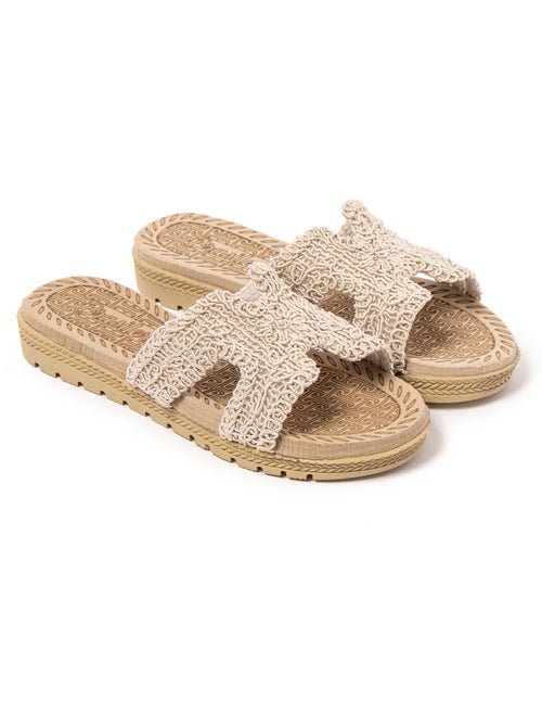Sandalias mujer Brasileras suela goma - Kiabi