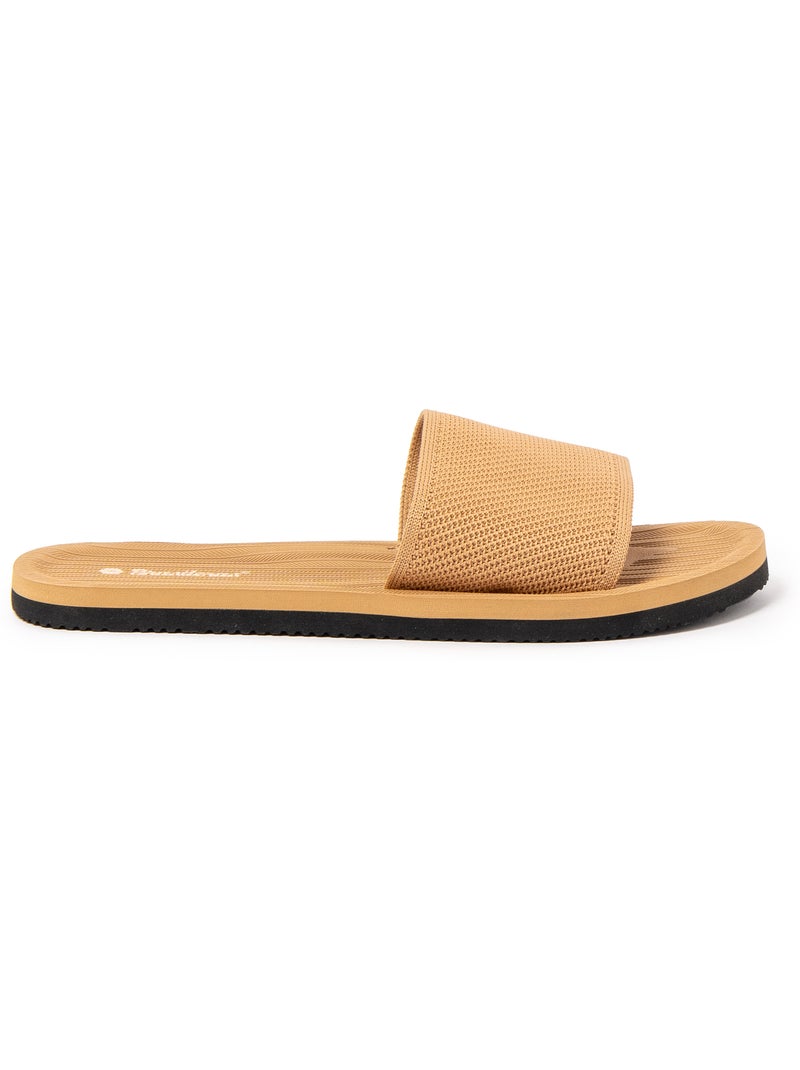 Sandalias mujer Brasileras suela goma Camel - Kiabi