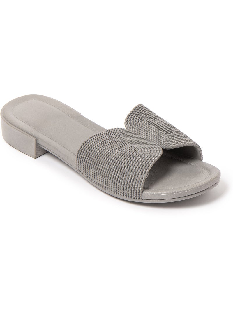 Sandalias mujer Brasileras suela goma Gris - Kiabi