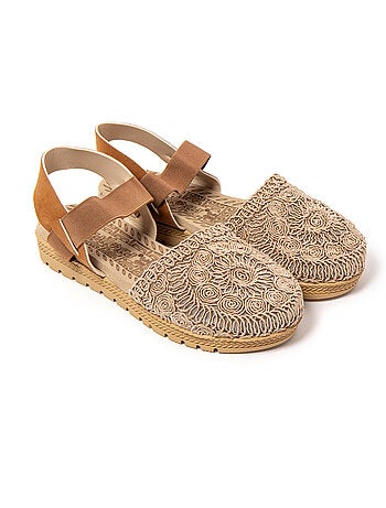 Sandalias mujer Brasileras suela goma