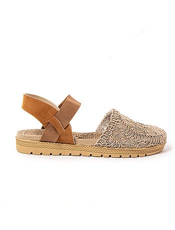 Sandalias mujer Brasileras suela goma