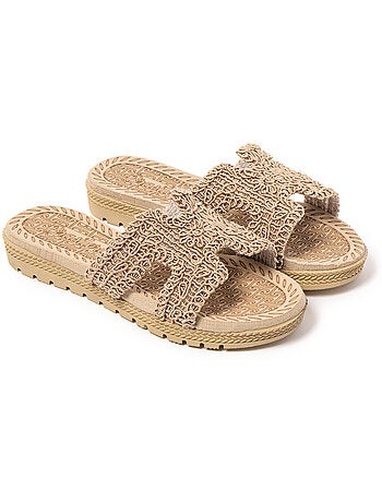 Sandalias mujer Brasileras suela goma