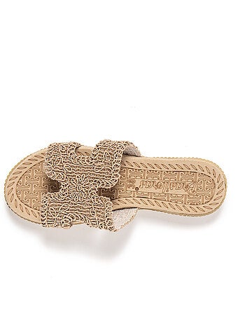 Sandalias mujer Brasileras suela goma