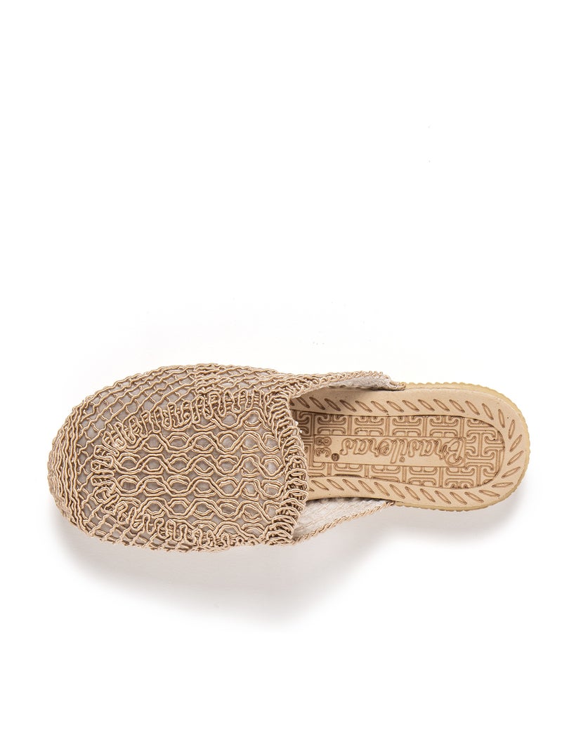 Sandalias mujer Brasileras suela goma Marrón - Kiabi