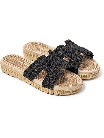 Sandalias mujer Brasileras suela goma