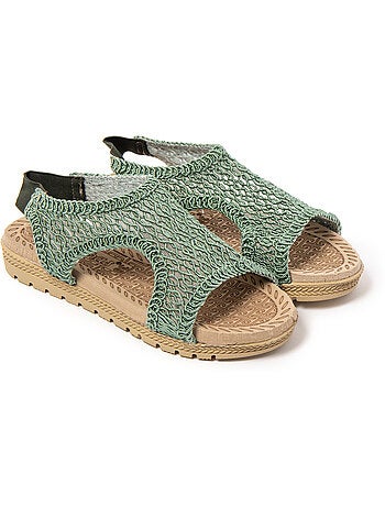 Sandalias mujer Brasileras suela goma