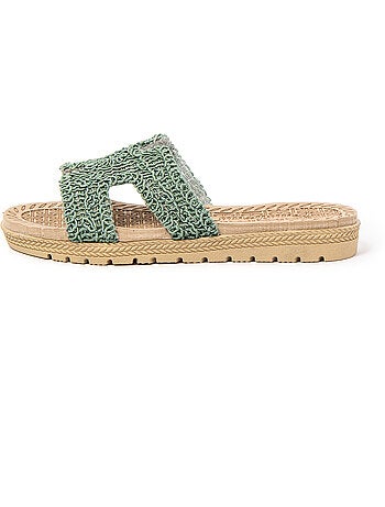 Sandalias mujer Brasileras suela goma
