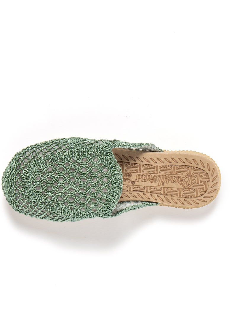 Sandalias mujer Brasileras suela goma Verde - Kiabi