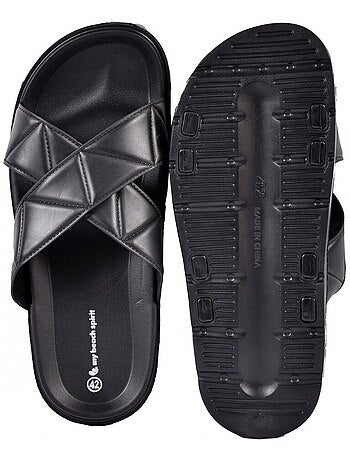 Sandalias Mulas Cruzadas