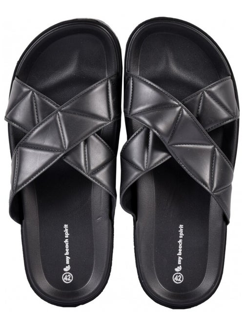 Sandalias Mules CRUZADAS - Kiabi