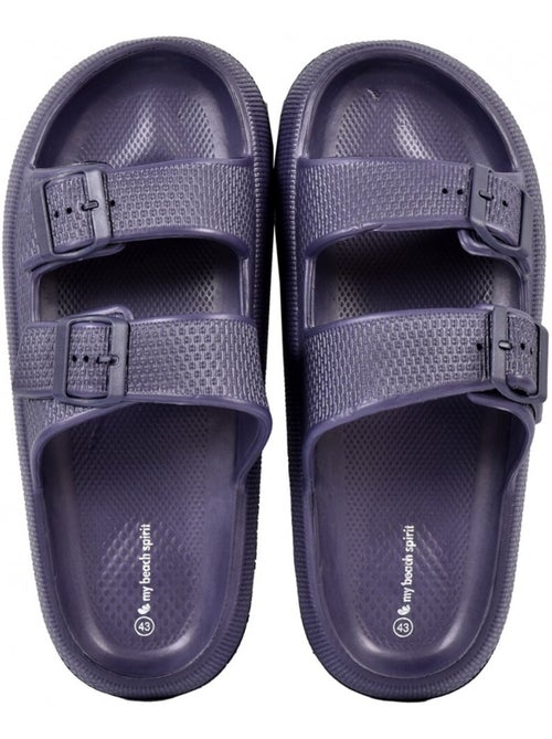 Sandalias mules EVA con hebilla - Kiabi