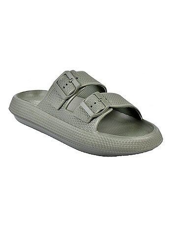 Sandalias mules EVA con hebilla