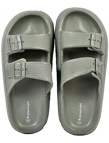 Sandalias mules EVA con hebilla