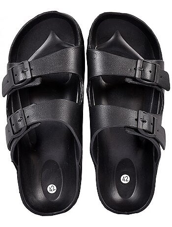 Sandalias mules EVA con hebilla