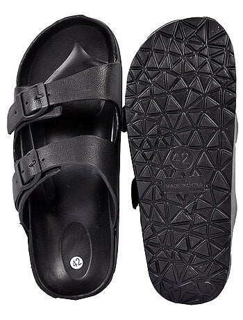 Sandalias mules EVA con hebilla