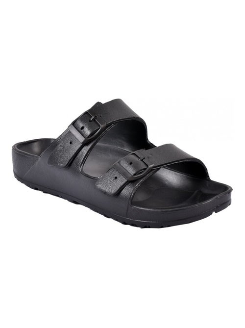 Sandalias mules EVA con hebilla - Kiabi