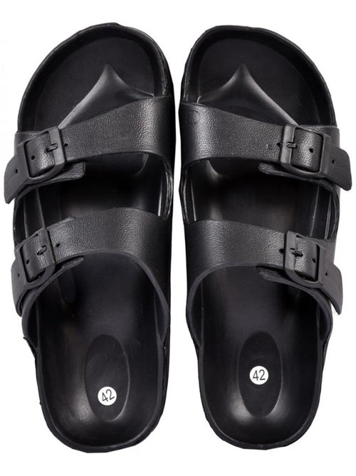 Sandalias mules EVA con hebilla - Kiabi