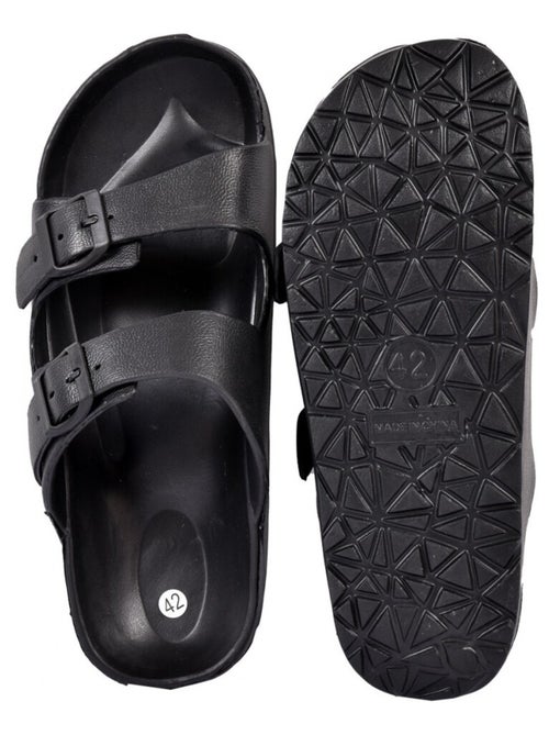 Sandalias mules EVA con hebilla - Kiabi