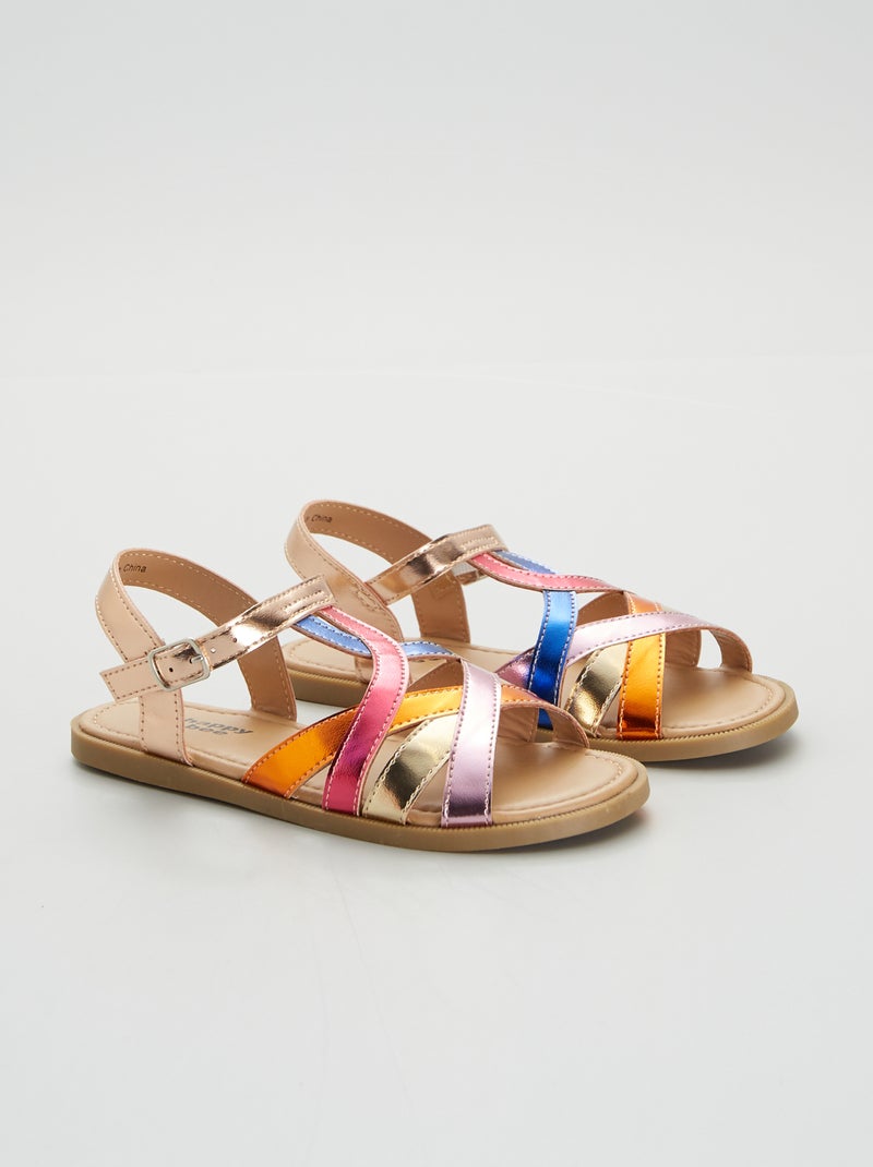 Sandalias multicolor ROSA - Kiabi