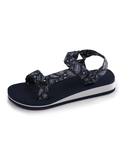 Sandalias muy cómodo, fácil de abrochar  Isotoner - Kiabi