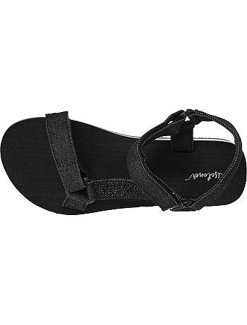 Sandalias muy cómodo, fácil de abrochar Isotoner