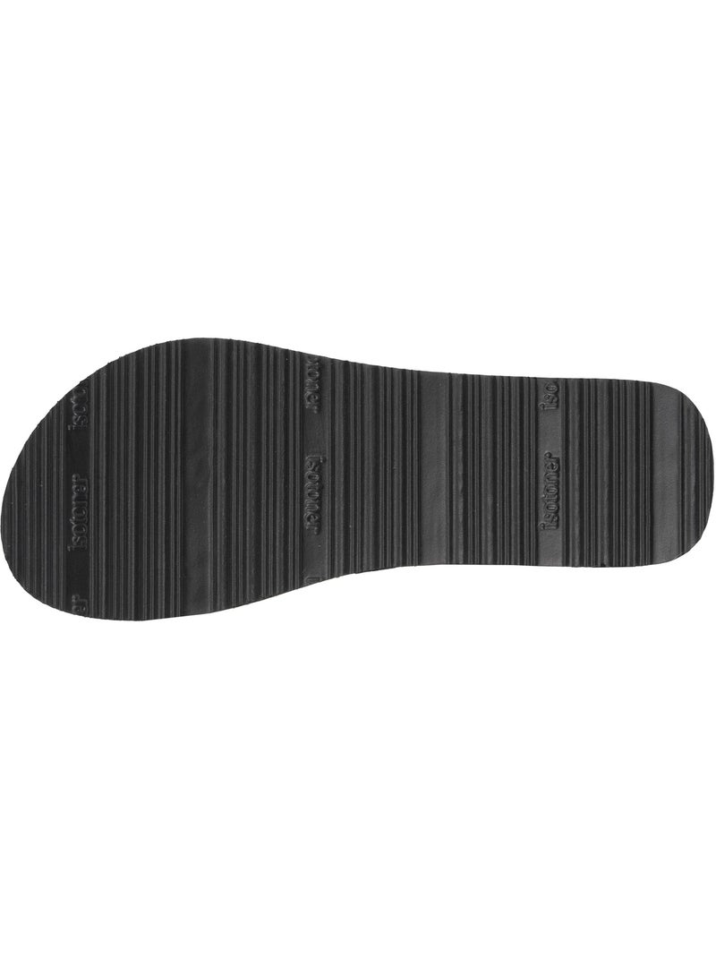 Sandalias muy cómodo, fácil de abrochar  Isotoner Negro - Kiabi