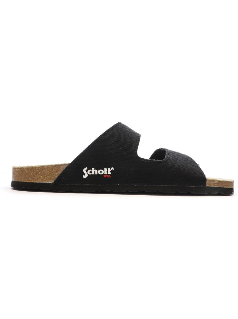 Sandalias para hombre Schott Arthur Negro - Kiabi