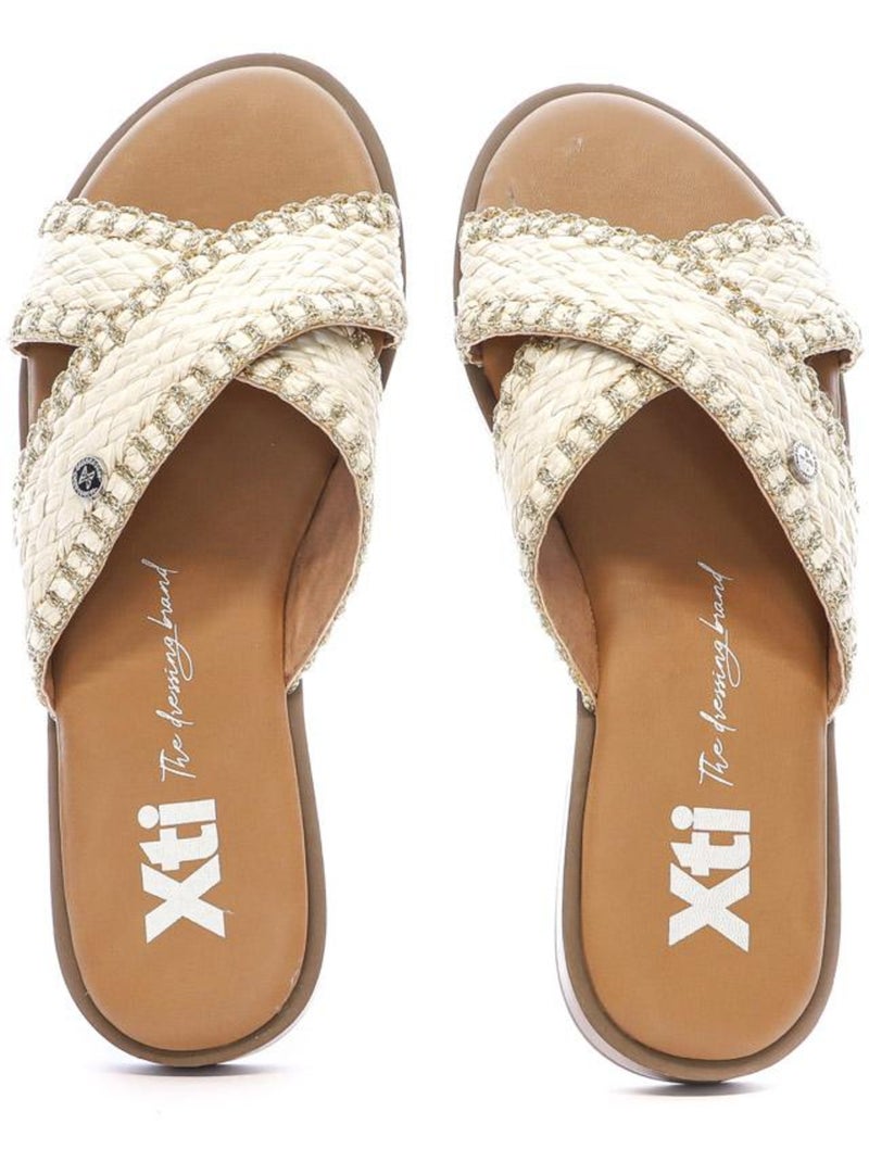 Sandalias para Mujer Beige - Kiabi