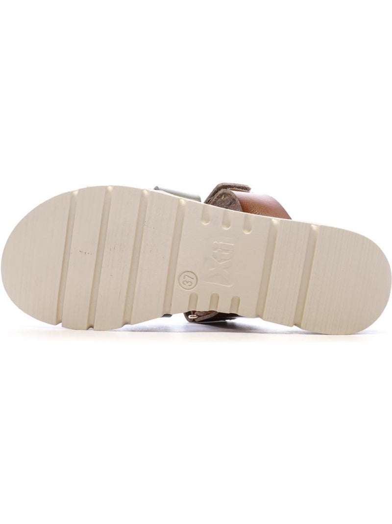Sandalias para Mujer Beige/Verde - Kiabi