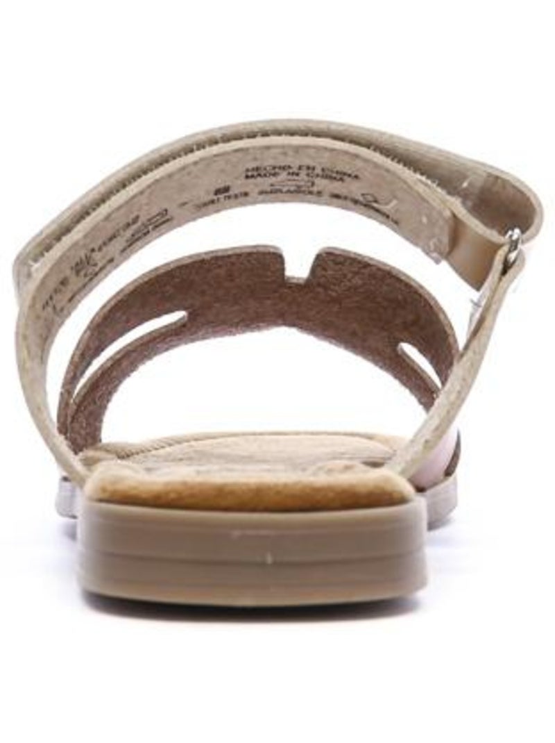 Sandalias para mujer Marrón capuchino - Kiabi