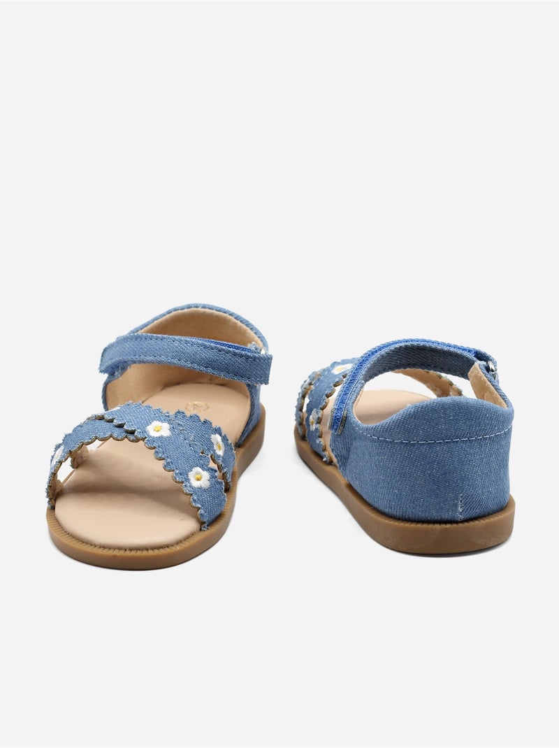 Sandalias para ponerse - Doremi Azul - Kiabi