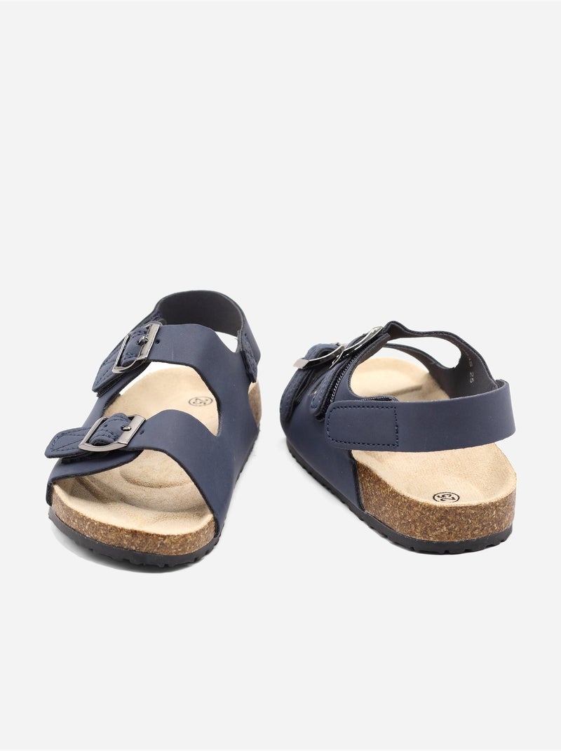 Sandalias para ponerse - Doremi Azul oscuro - Kiabi